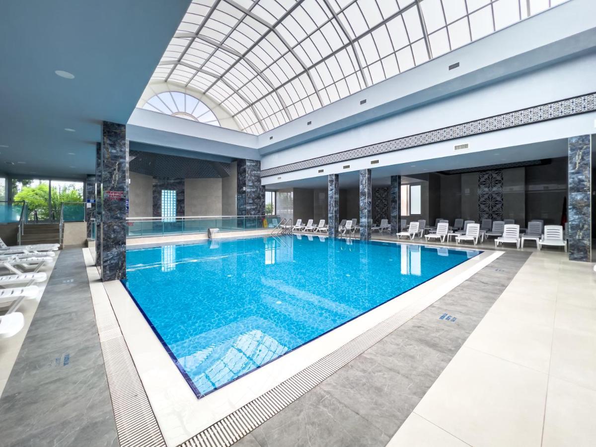 克洛萨泰马尔温泉酒店 Karahayit  外观 照片 Indoor pool
